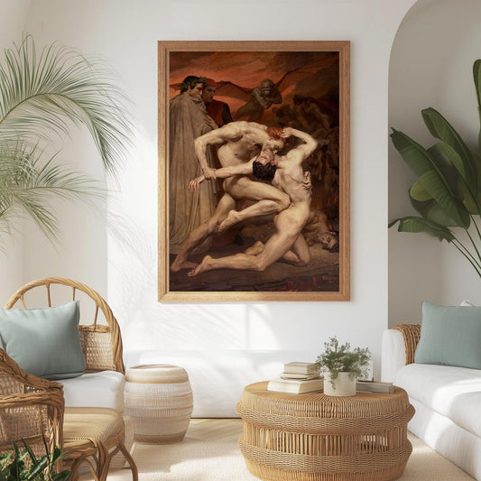 Dante and Virgil poster – Divine Comedy Art Print