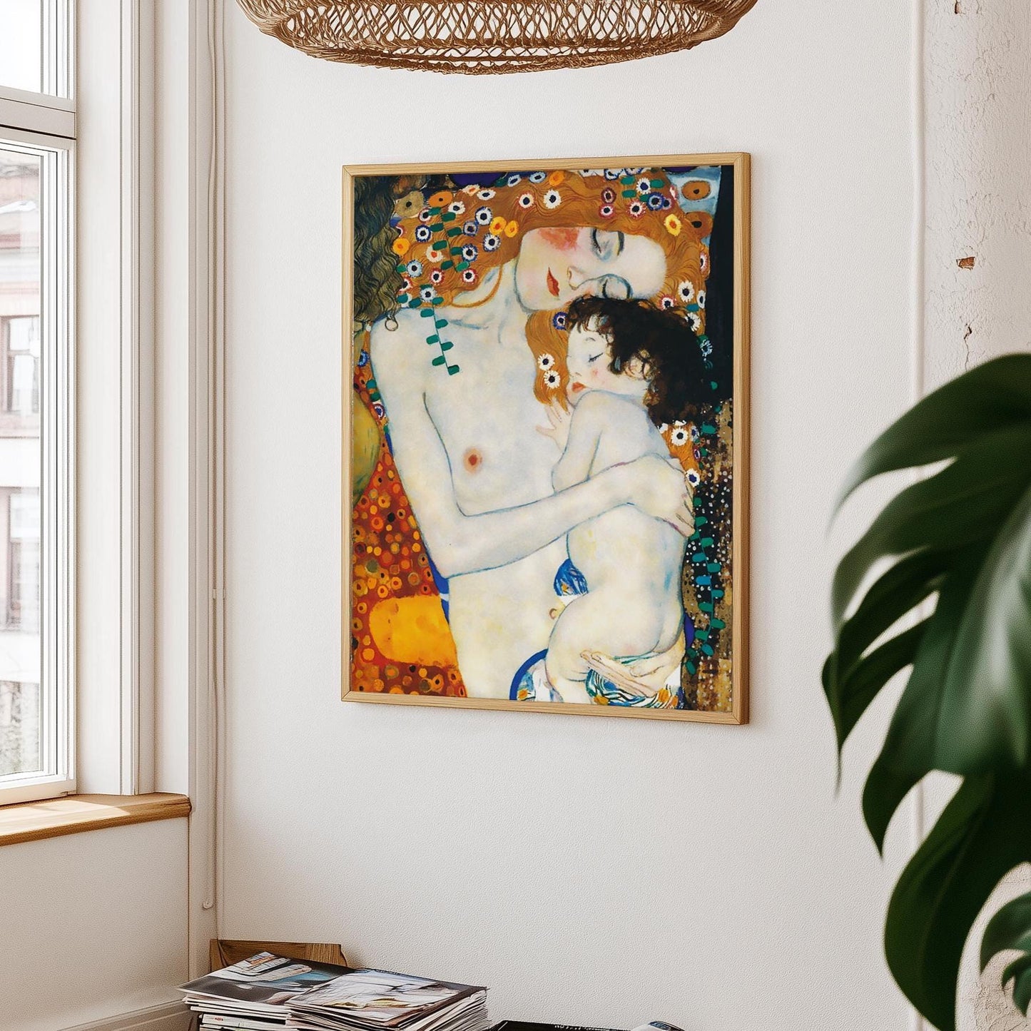Mother and Child – Gustav Klimt Poster