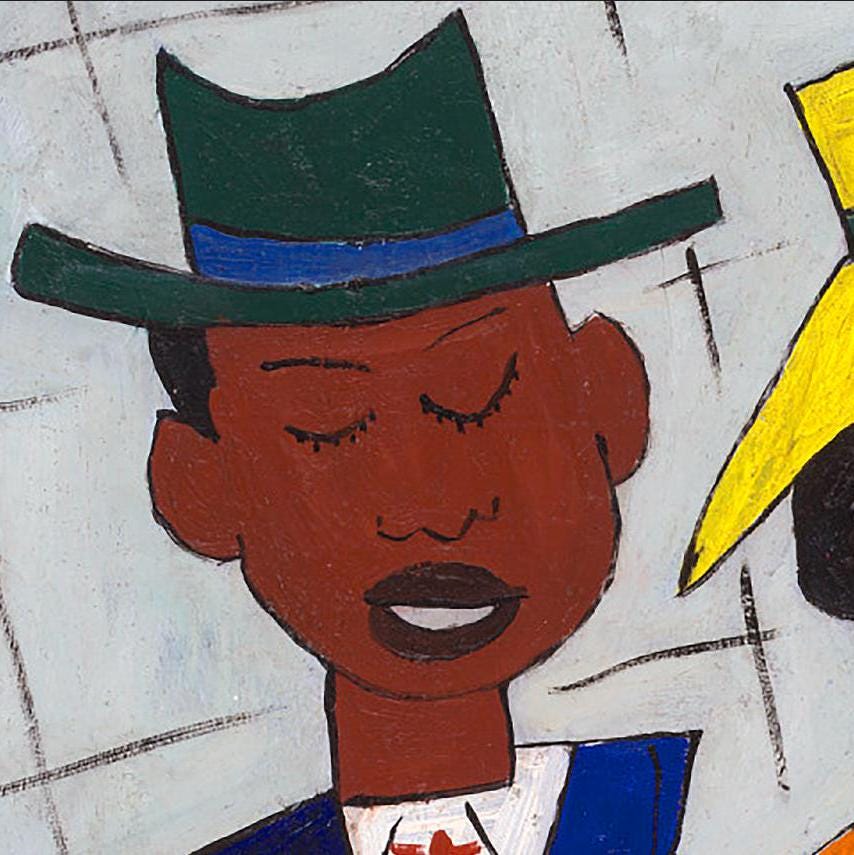 William H. Johnson-Plakat – Blinde Musiker, Harlem Renaissance