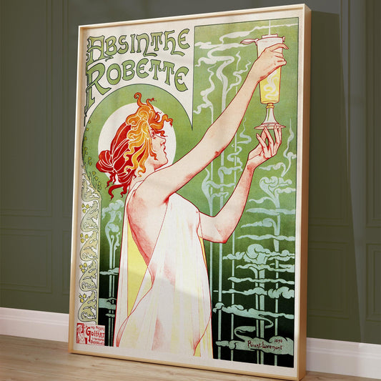 Absinthe Robette – Vintage Reclameposter