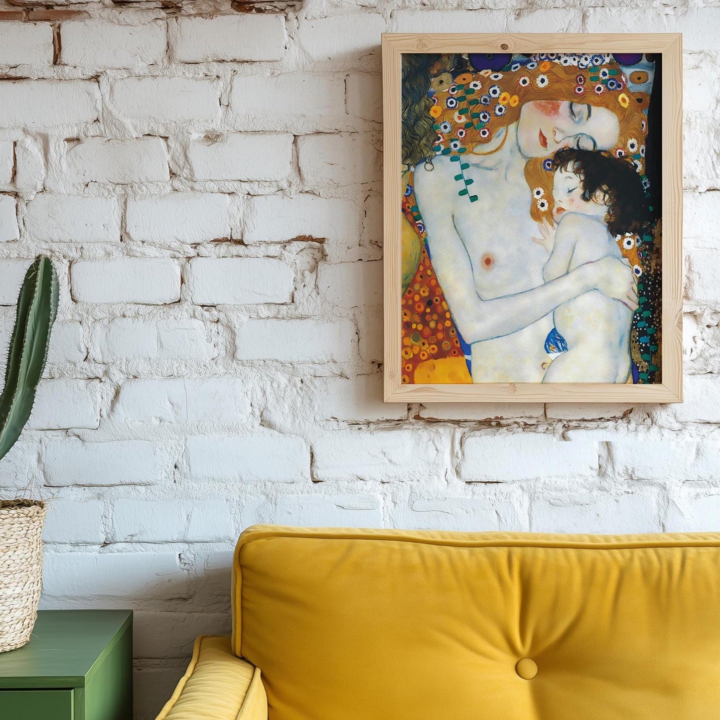 Mother and Child – Gustav Klimt Poster