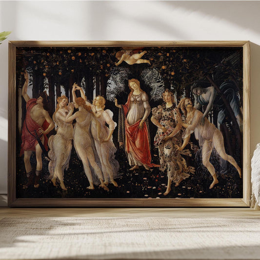 Primavera – Botticelli poster of Spring