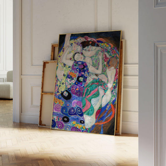 De Maagd - Gustav Klimt poster