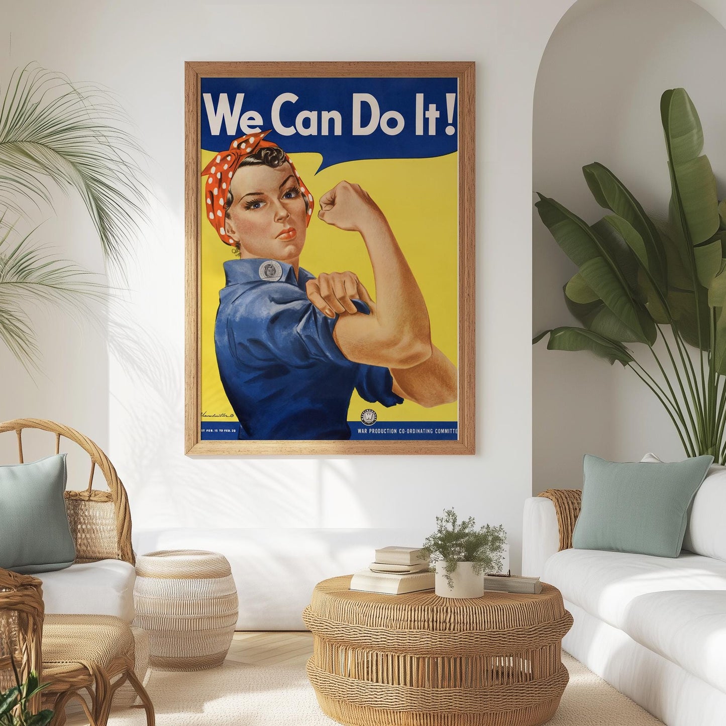 Wir schaffen das! – Kultplakat von J. Howard Miller, feministisches Symbol