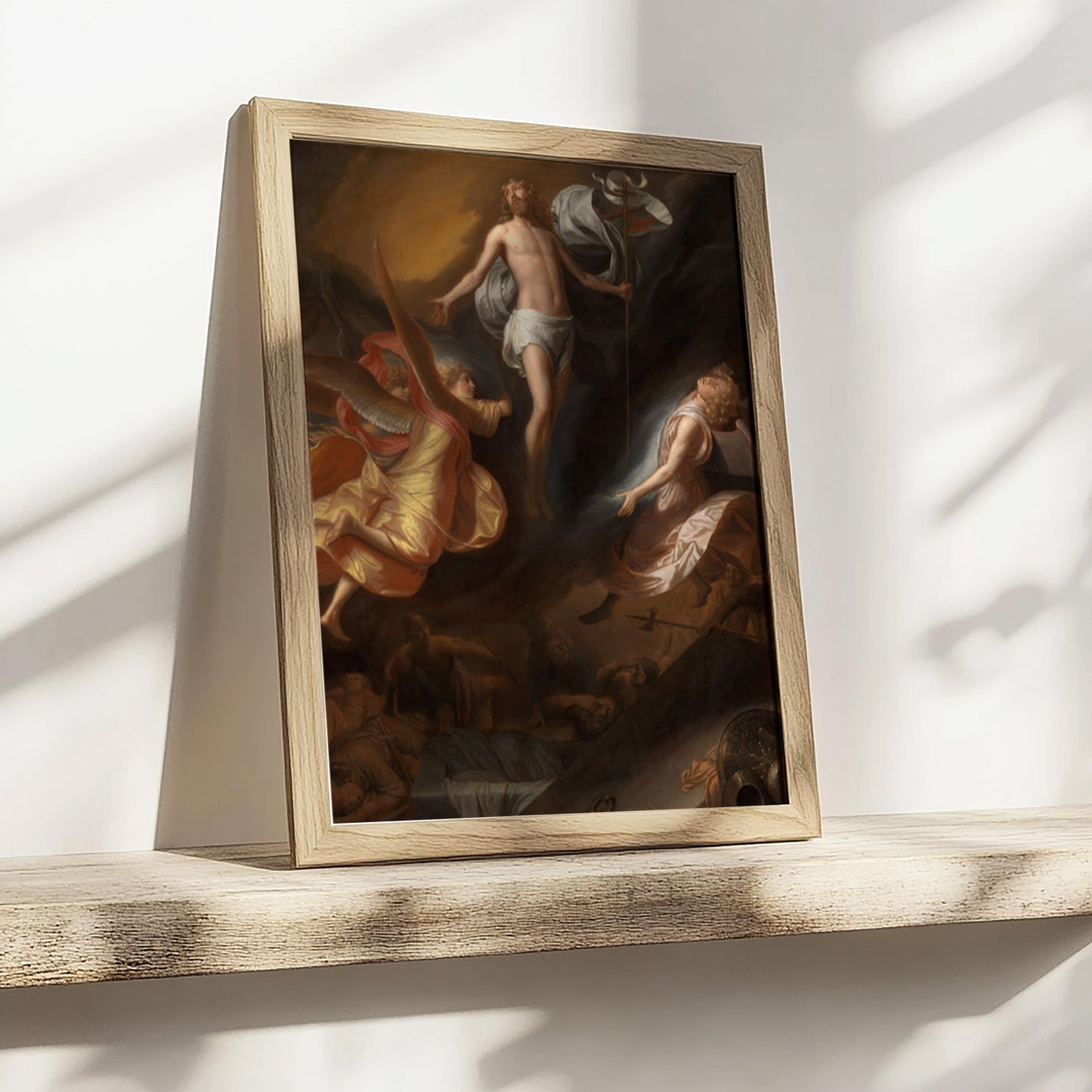 Auferstehung Christi – Klassisches religiöses Kunstplakat