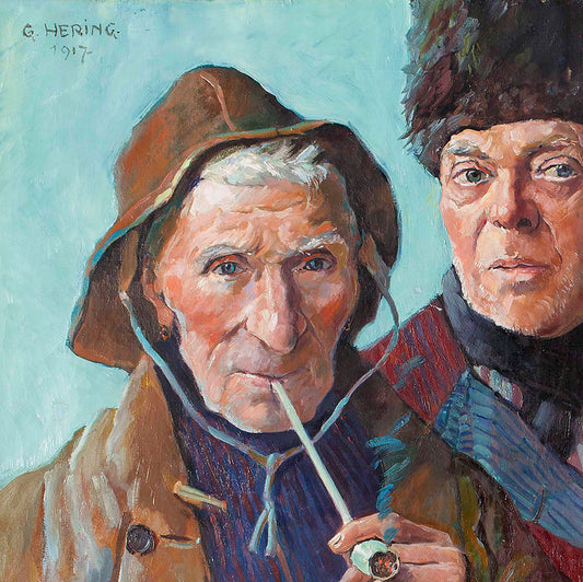 Fischer aus Volendam – Gruppenporträt in traditioneller Tracht, ca. 1900