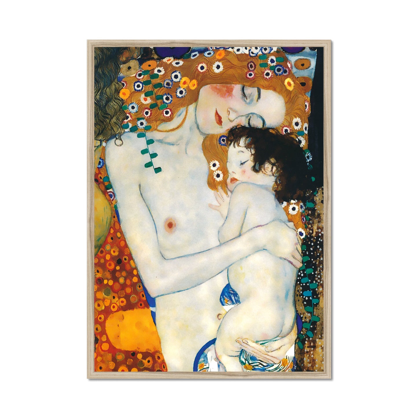 Mother and Child – Gustav Klimt Poster