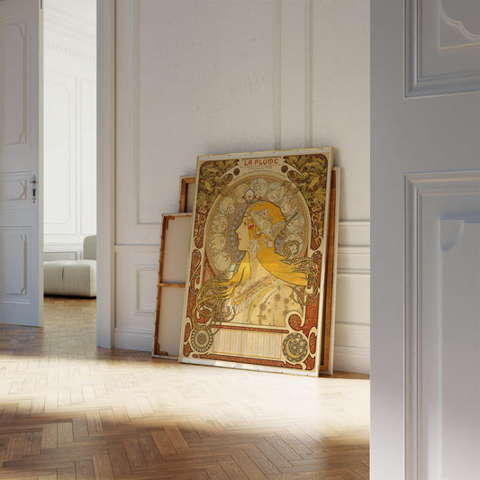 Zodiac Poster van Mucha – Art Nouveau Sterrenbeelden print