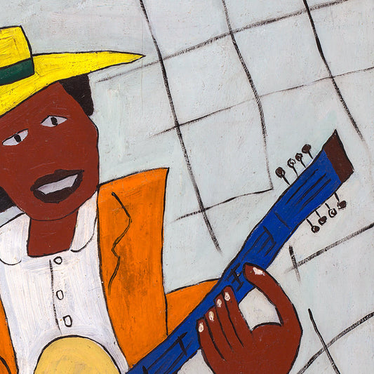 William H. Johnson poster – Blinde muzikanten, Harlem Renaissance