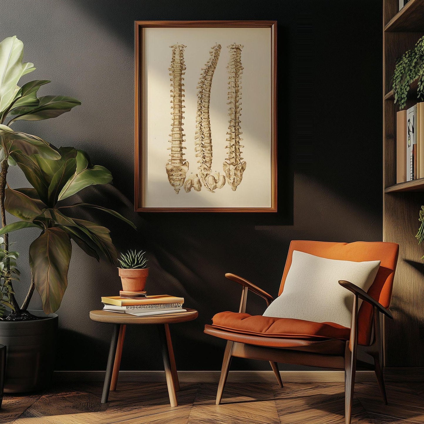 Wirbelsäulenposter, Anatomieposter