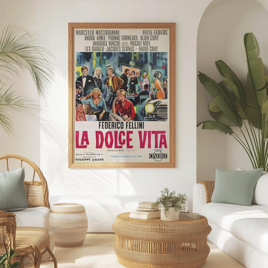La Dolce Vita movie poster