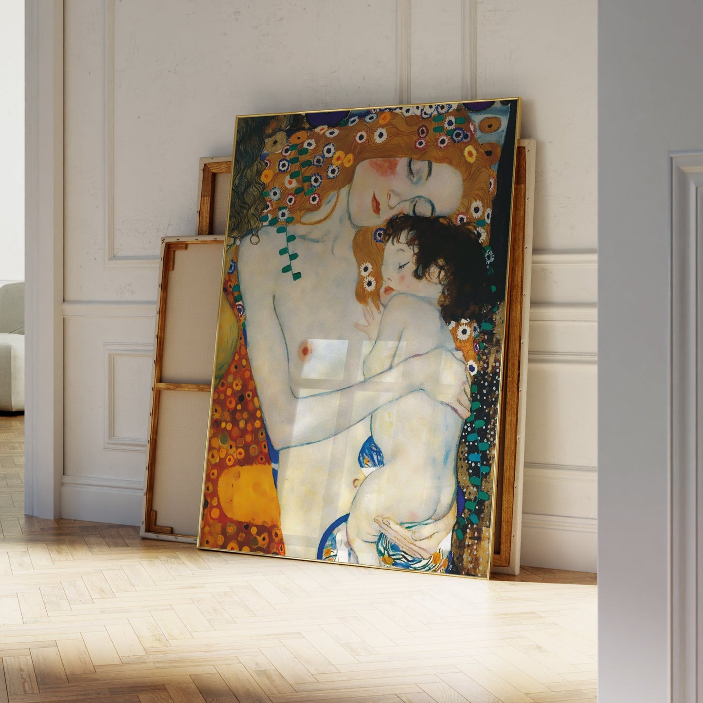 Mother and Child – Gustav Klimt Poster