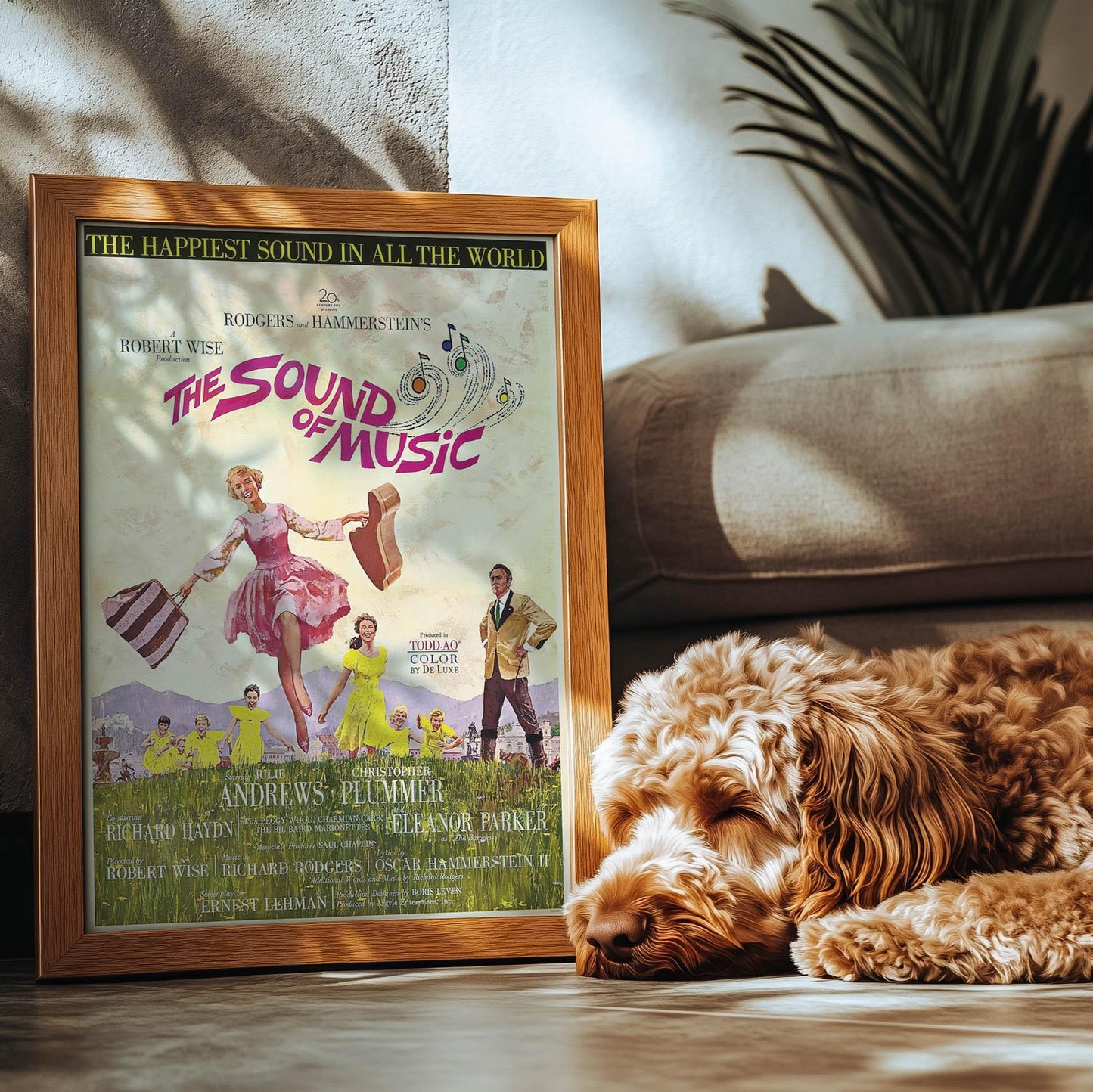 The Sound of Music – Zeitlose Filmplakat-Reproduktion