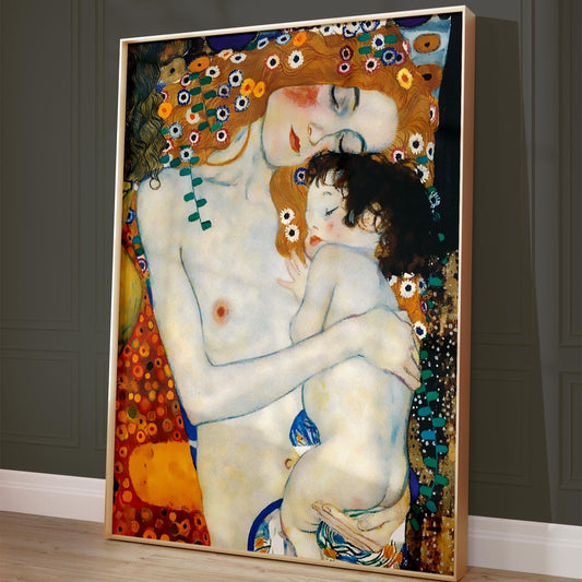 Mother and Child – Gustav Klimt Poster