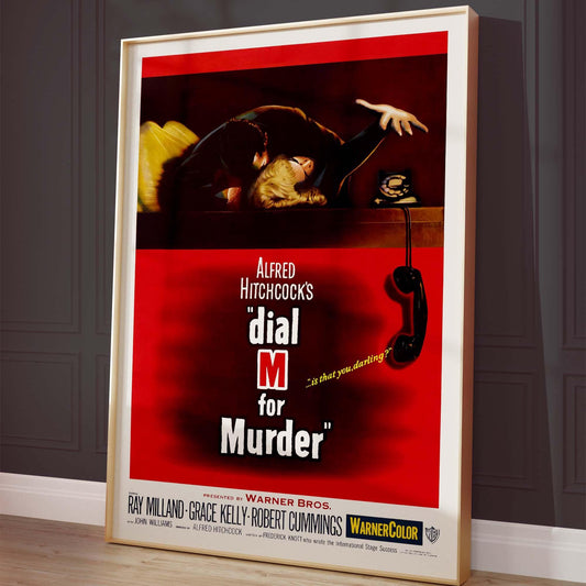 Dial M for Murder – Alfred Hitchcock Movie Poster