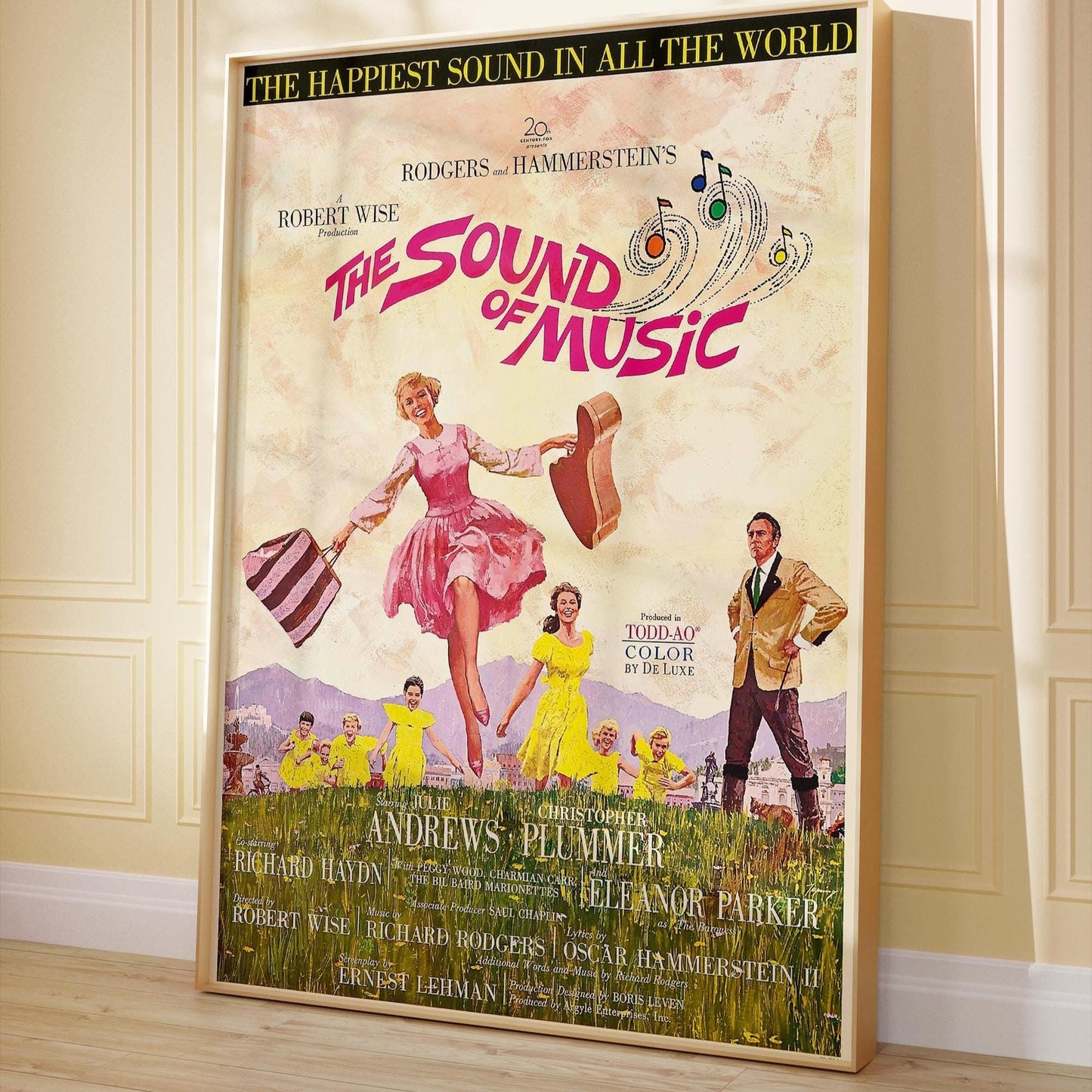The Sound of Music – Zeitlose Filmplakat-Reproduktion