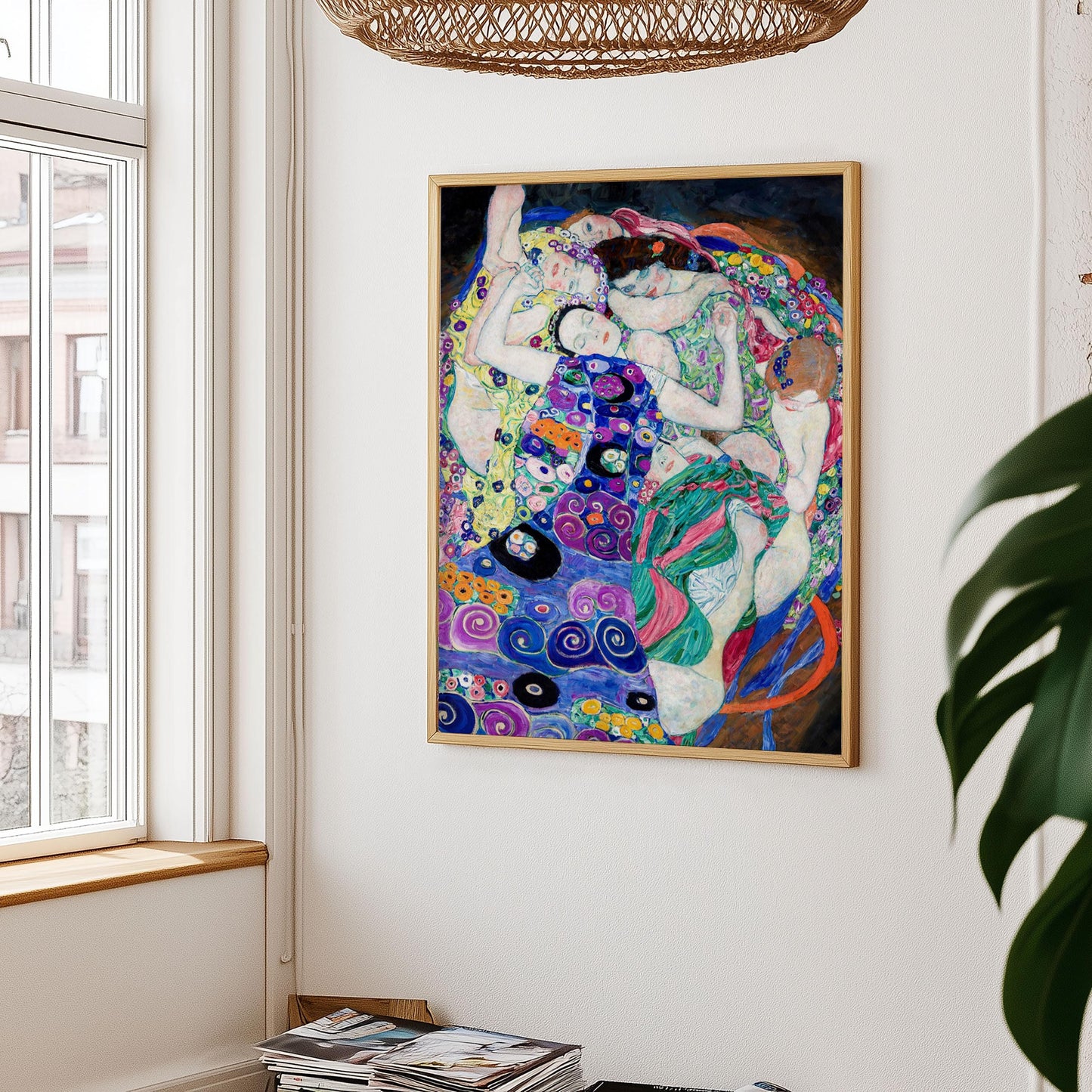 The Virgin - Gustav Klimt poster