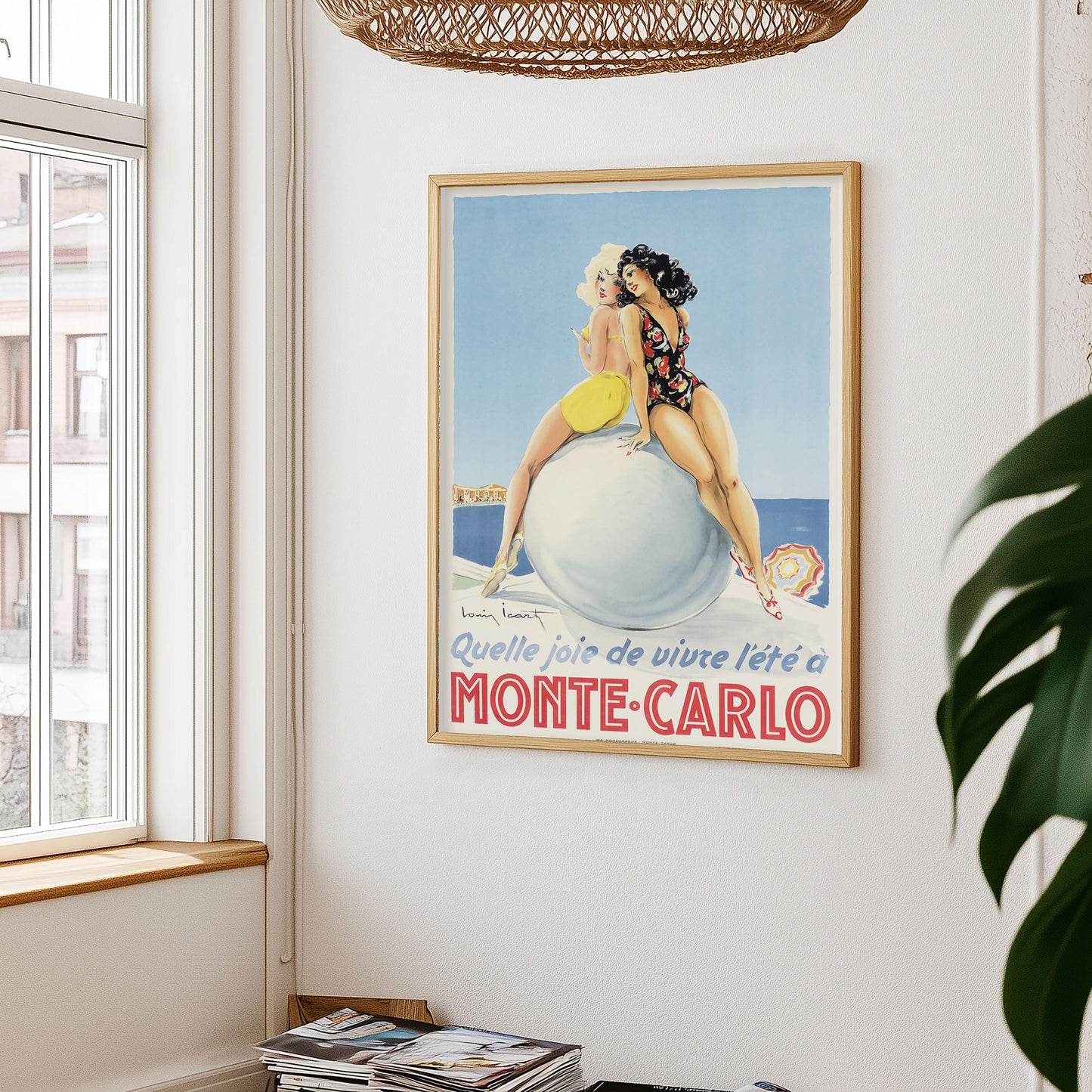 Monte Carlo Poster – Vintage Reiseposter