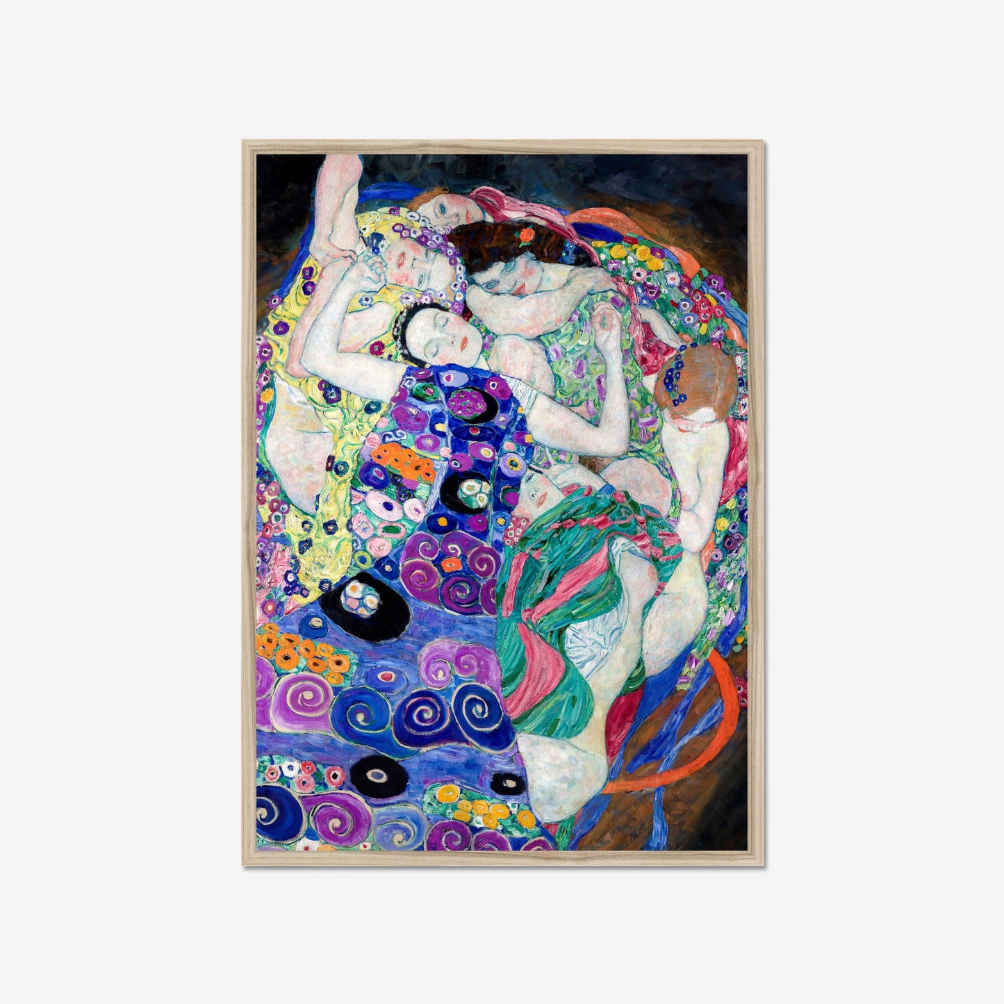 The Virgin - Gustav Klimt poster