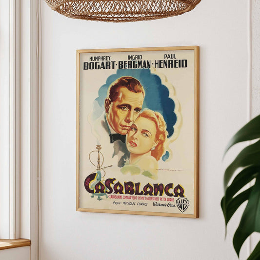 Casablanca – Classic Movie Poster (1942)