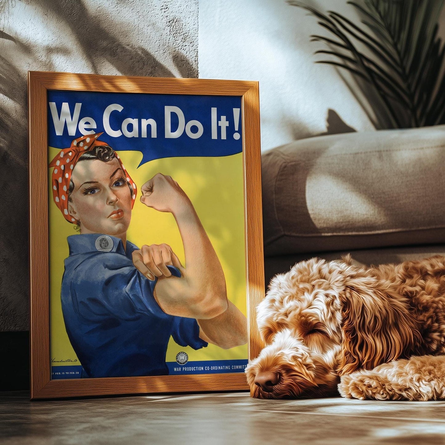 Wir schaffen das! – Kultplakat von J. Howard Miller, feministisches Symbol