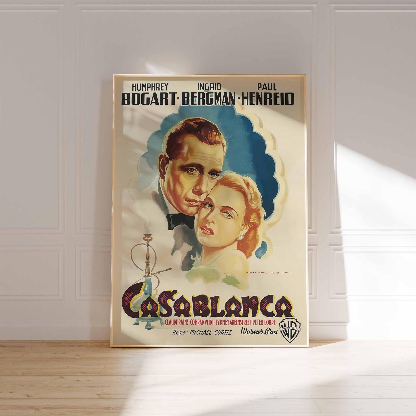Casablanca – Klassieke Filmposter (1942)