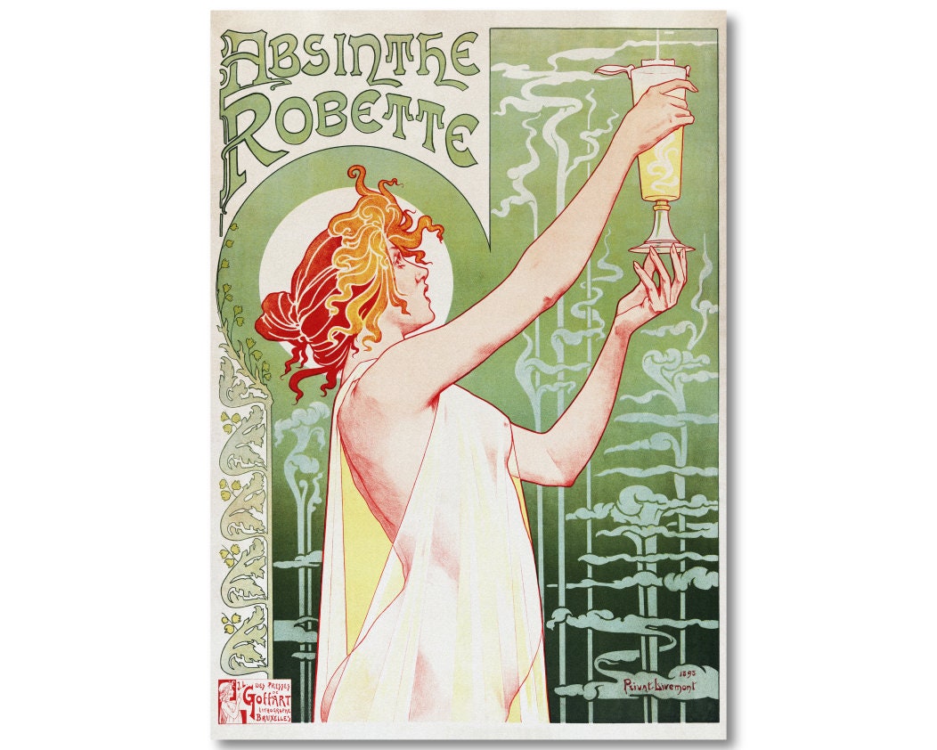 Absinthe Robette – Vintage Advertising Poster