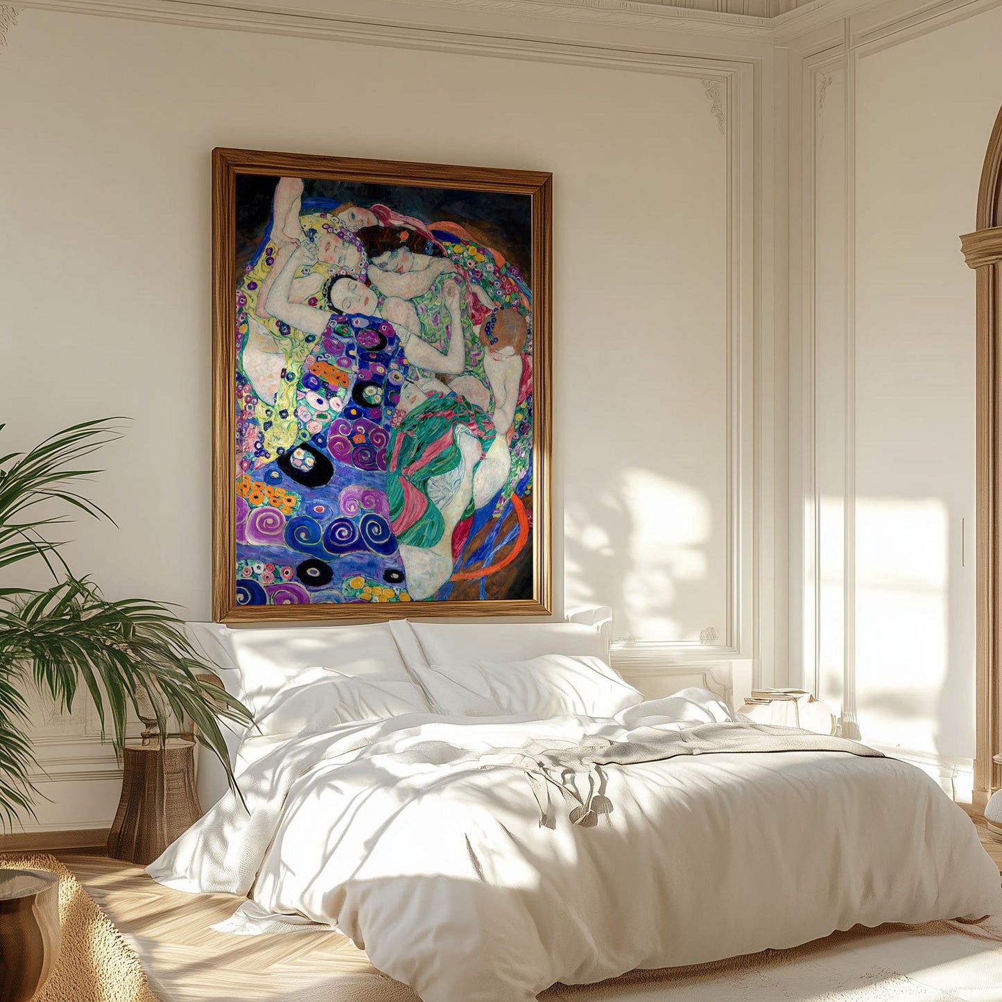 The Virgin - Gustav Klimt poster