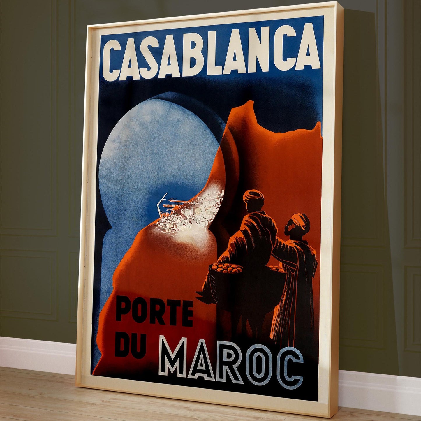 Marokko Poster – Farbenfroher Reise- und Kulturdruck