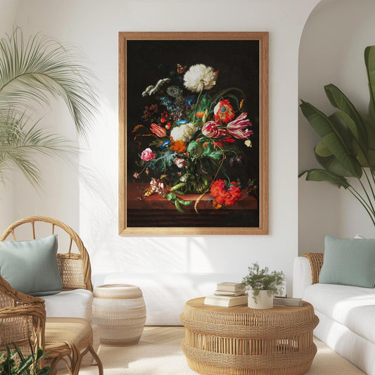 Jan Davidsz de Heem – Flower Still Life Poster