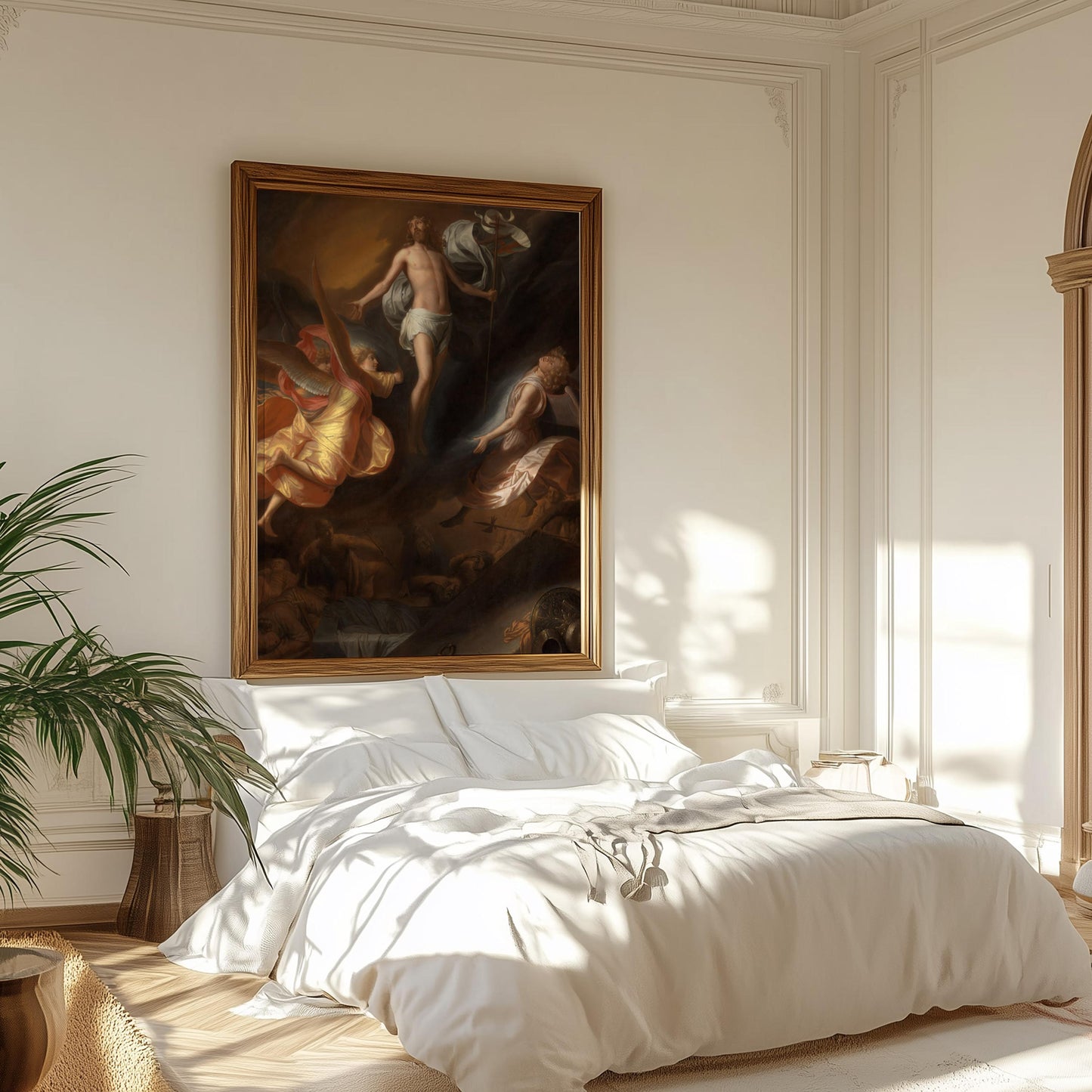 Auferstehung Christi – Klassisches religiöses Kunstplakat