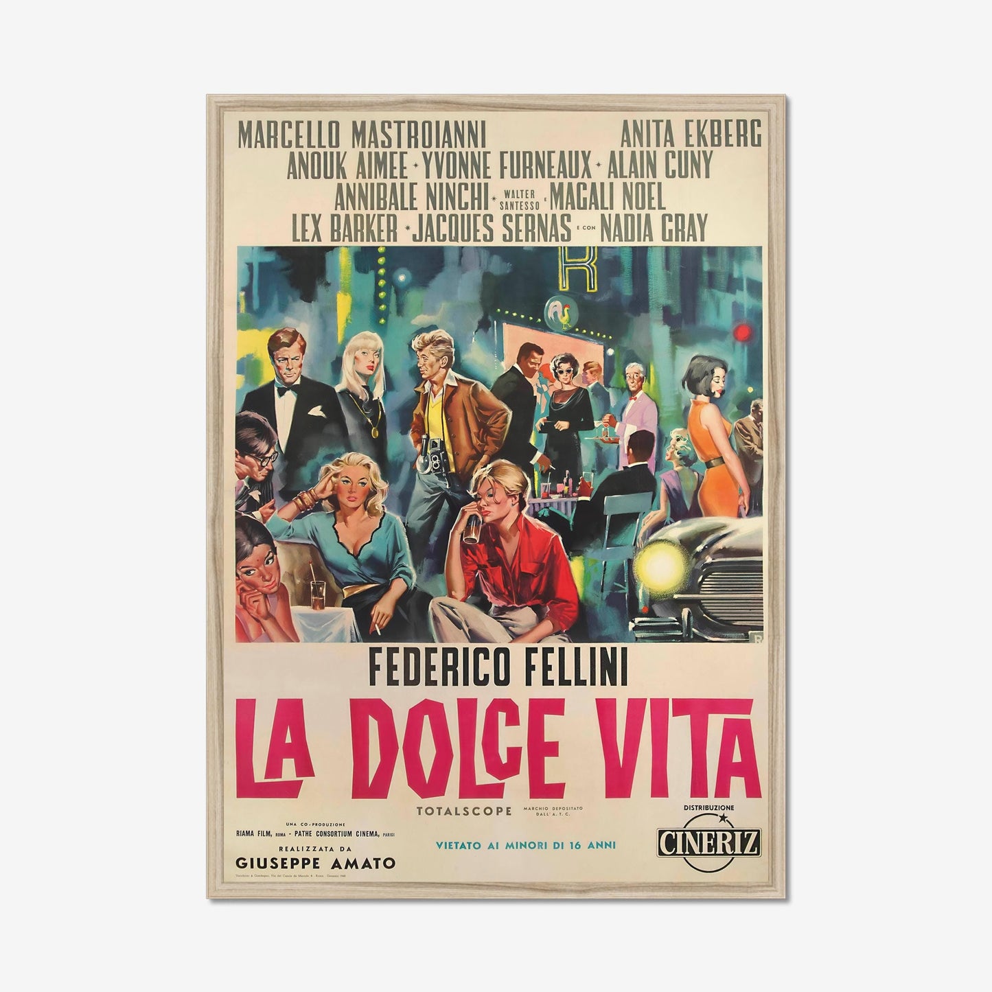 Filmplakat „La Dolce Vita“