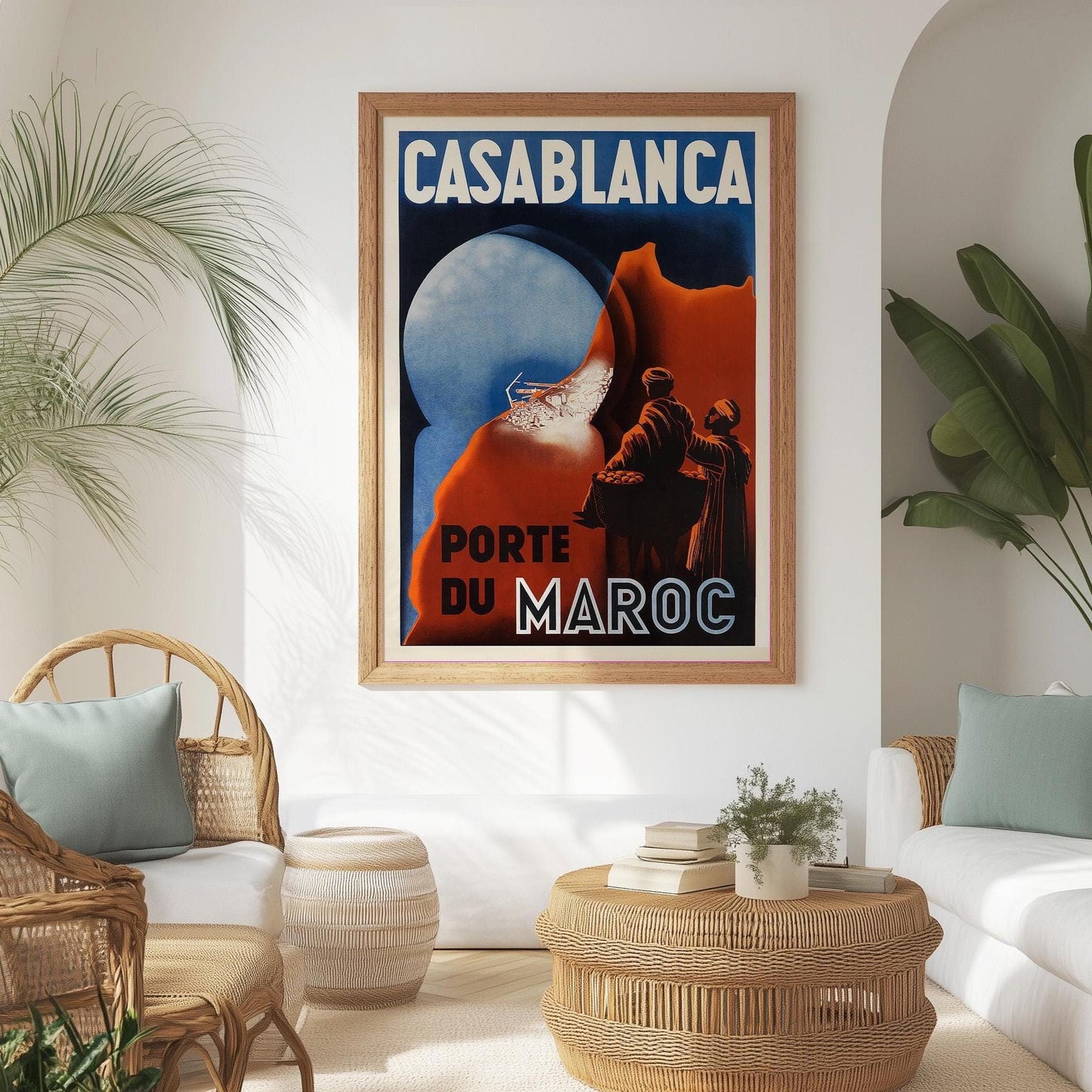 Marokko Poster – Farbenfroher Reise- und Kulturdruck
