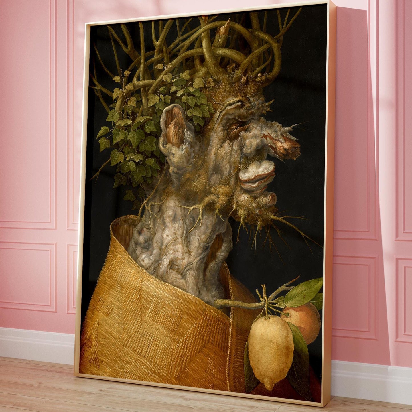 Poster „Winter“ von Giuseppe Arcimboldo