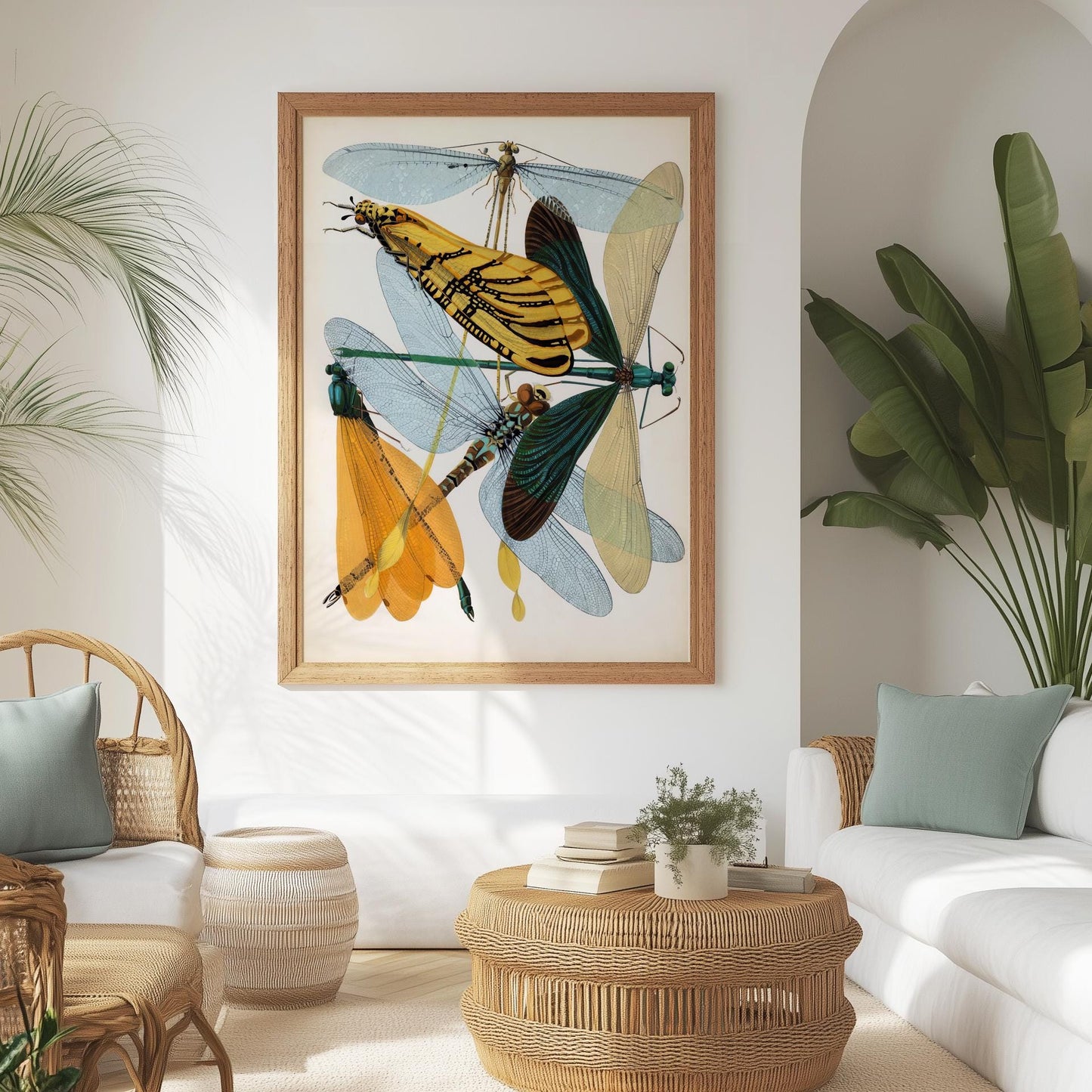 Insect Poster – Art Nouveau Illustration of Insects