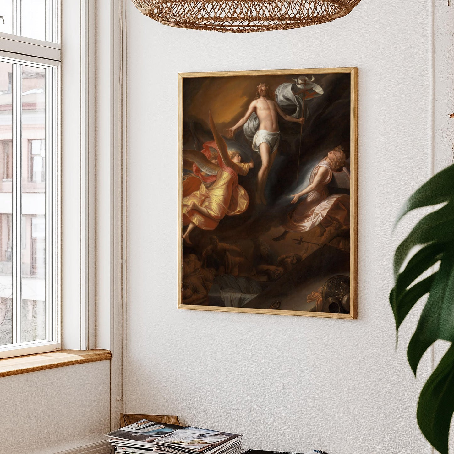 Auferstehung Christi – Klassisches religiöses Kunstplakat