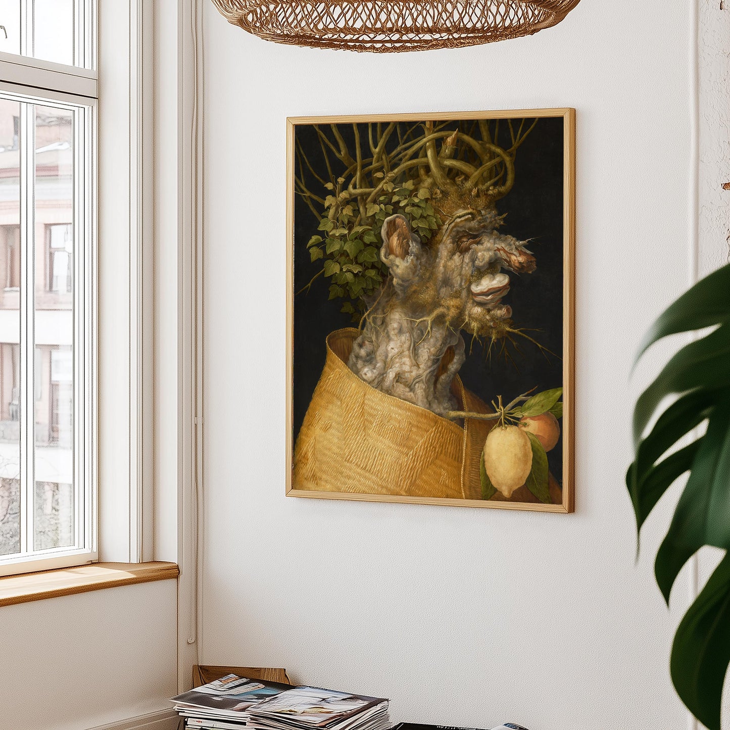 Poster „Winter“ von Giuseppe Arcimboldo