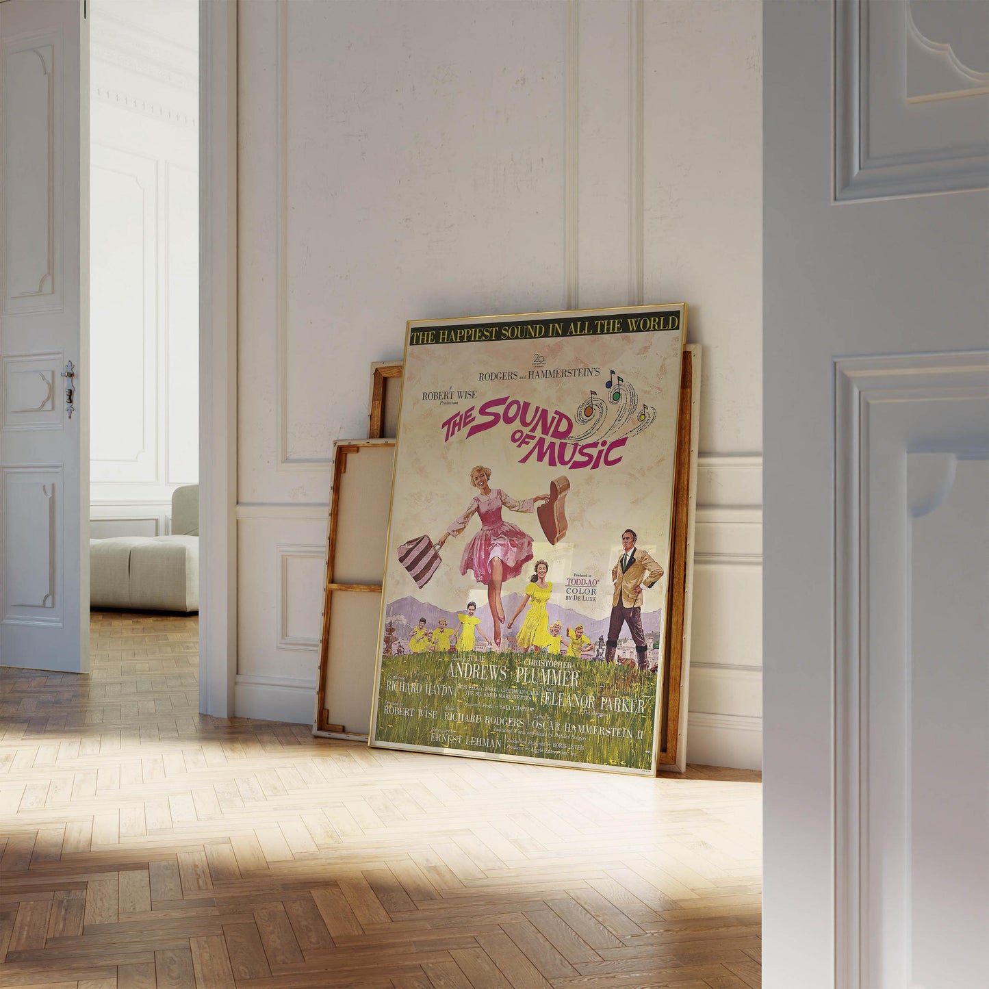 The Sound of Music – Zeitlose Filmplakat-Reproduktion