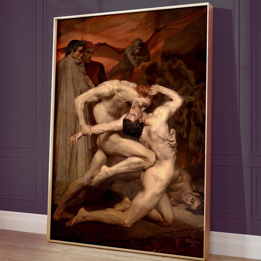 Dante and Virgil poster – Divine Comedy Art Print