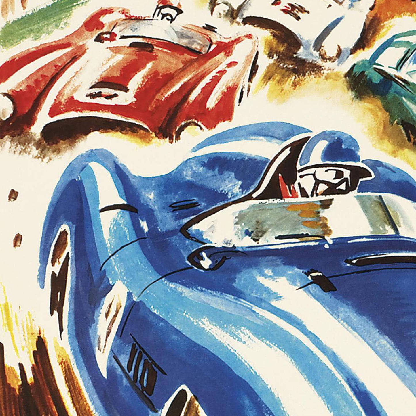 Le Mans-Poster, 24 Stunden von Le Mans-Druck