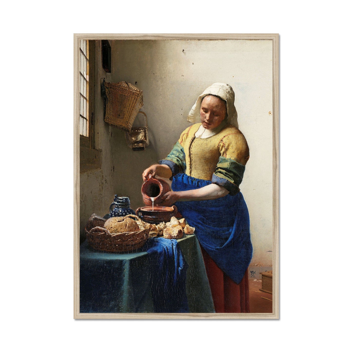 Het Melkmeisje – Vermeer Poster
