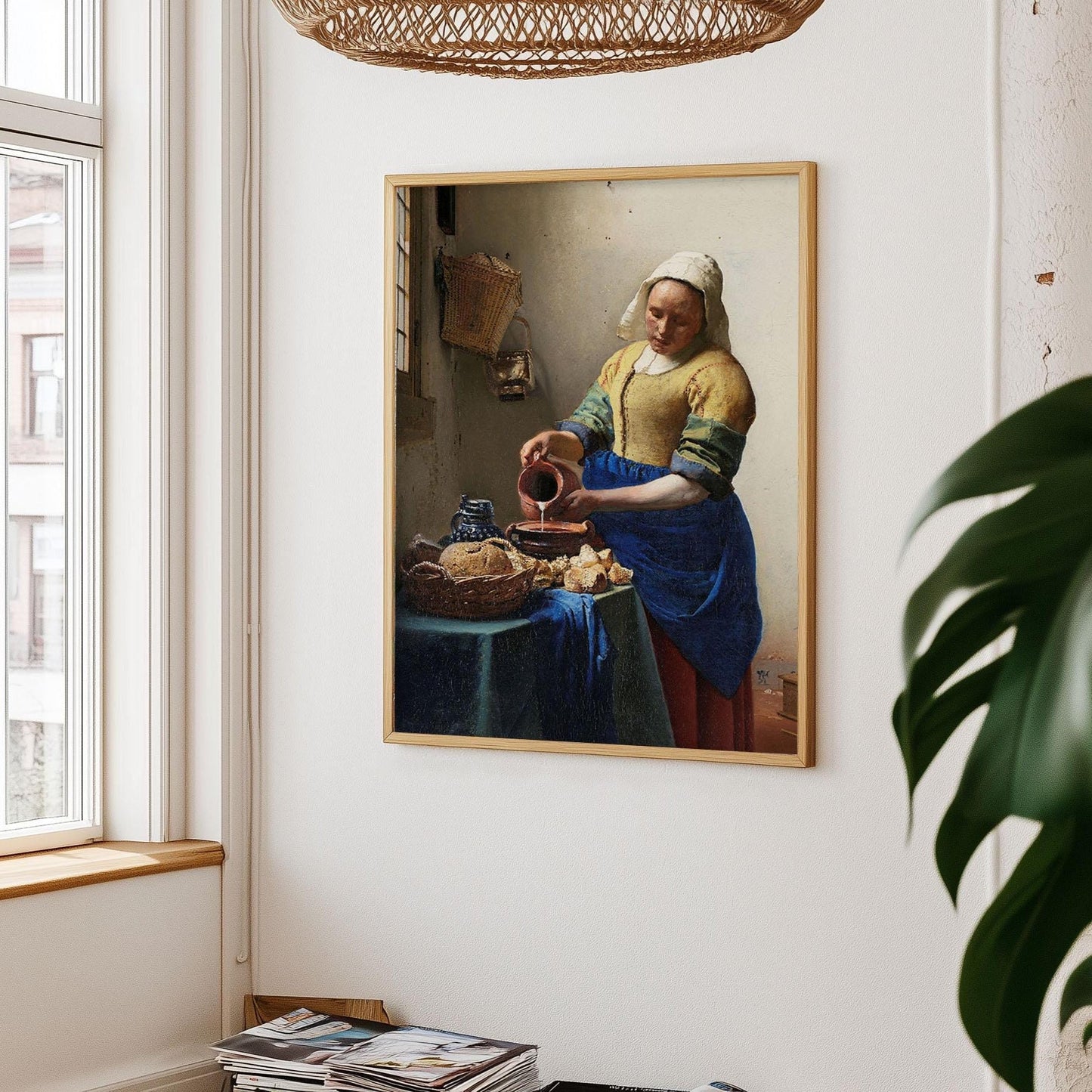 Het Melkmeisje – Vermeer Poster