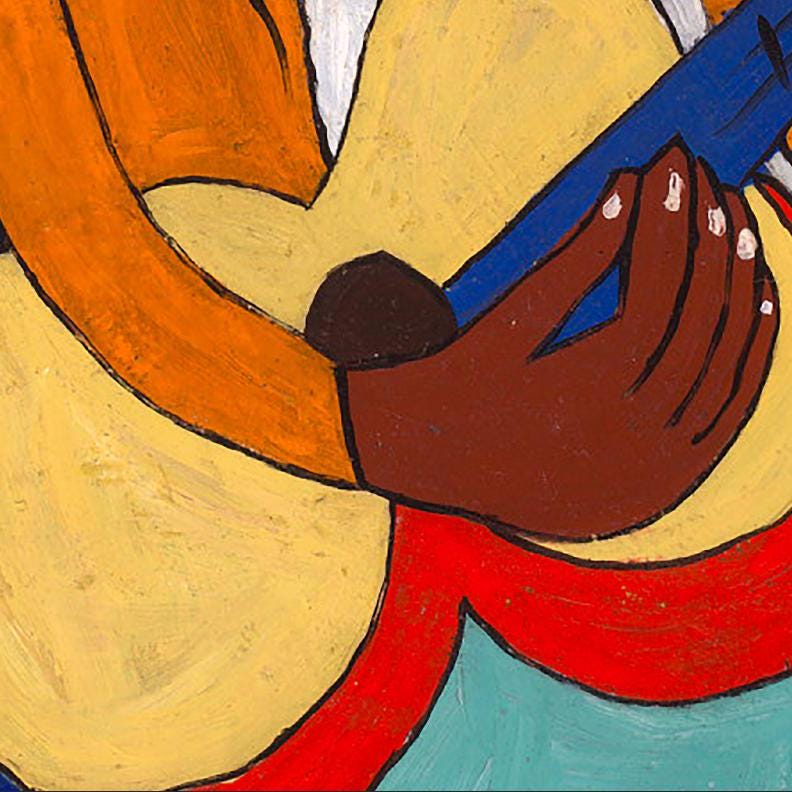 William H. Johnson-Plakat – Blinde Musiker, Harlem Renaissance