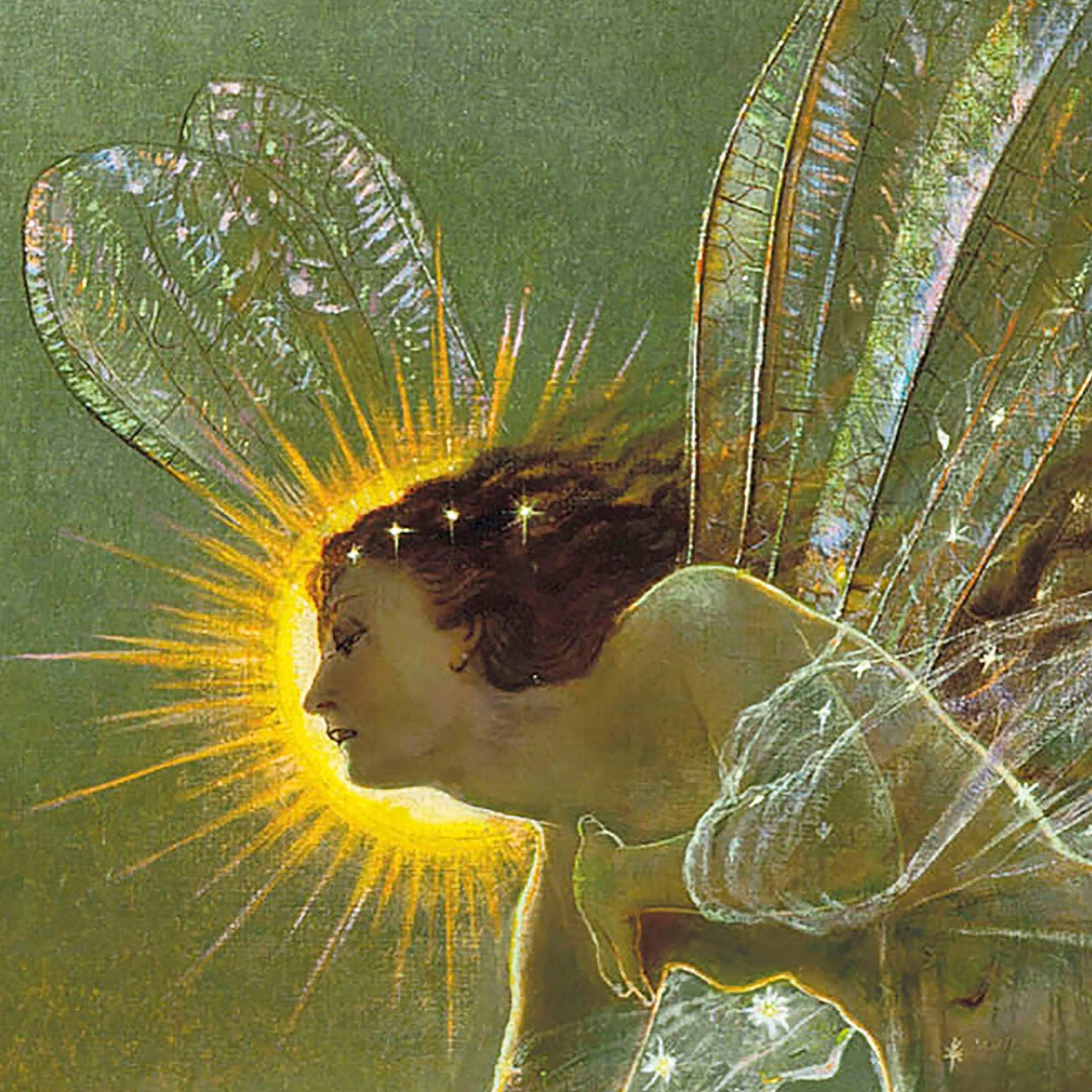 Geist der Nacht – Mysteriöses Kunstplakat von Grimshaw (1879)