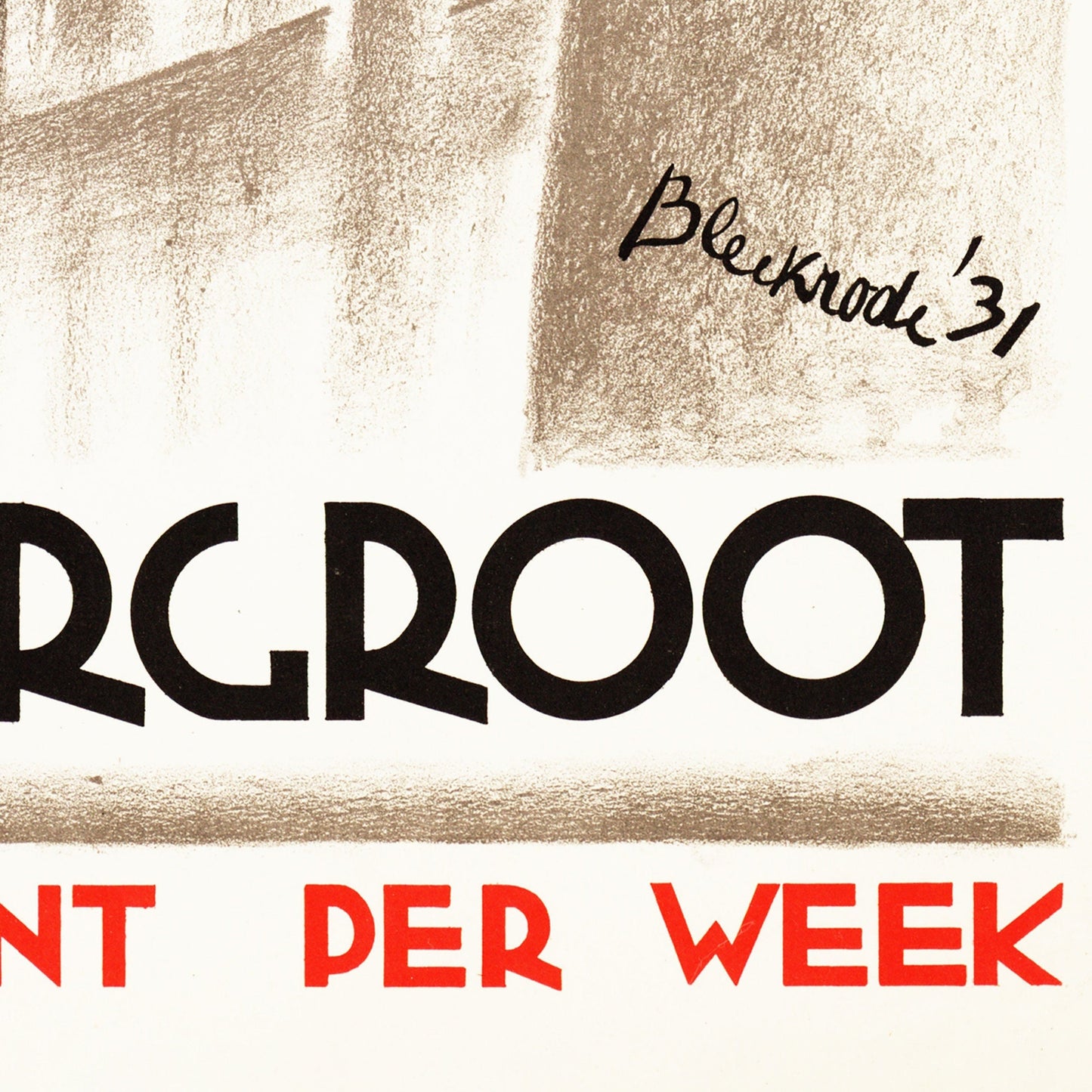 Sozialistisches politisches Plakat – Historischer Propagandadruck