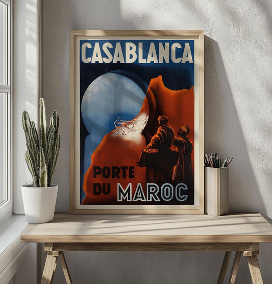 Marokko Poster – Farbenfroher Reise- und Kulturdruck
