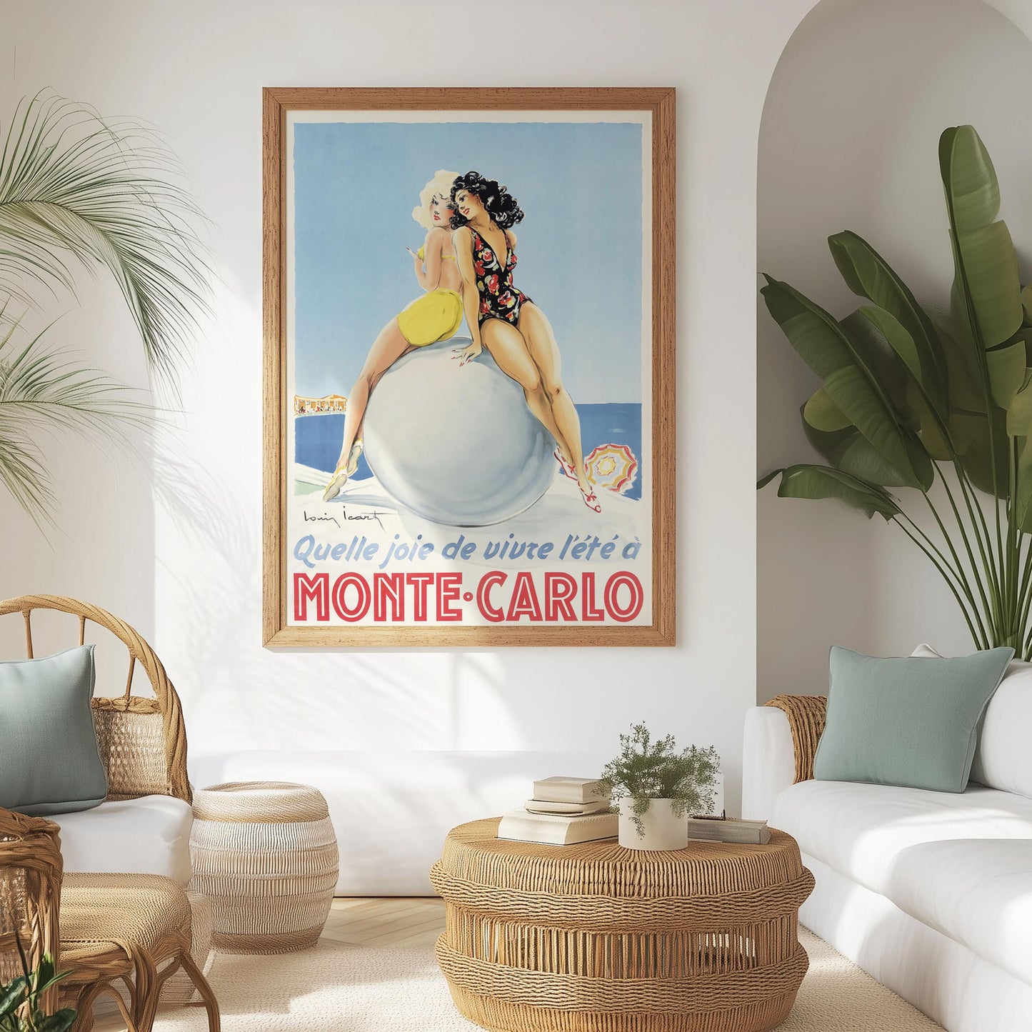 Monte Carlo Poster – Vintage Reiseposter