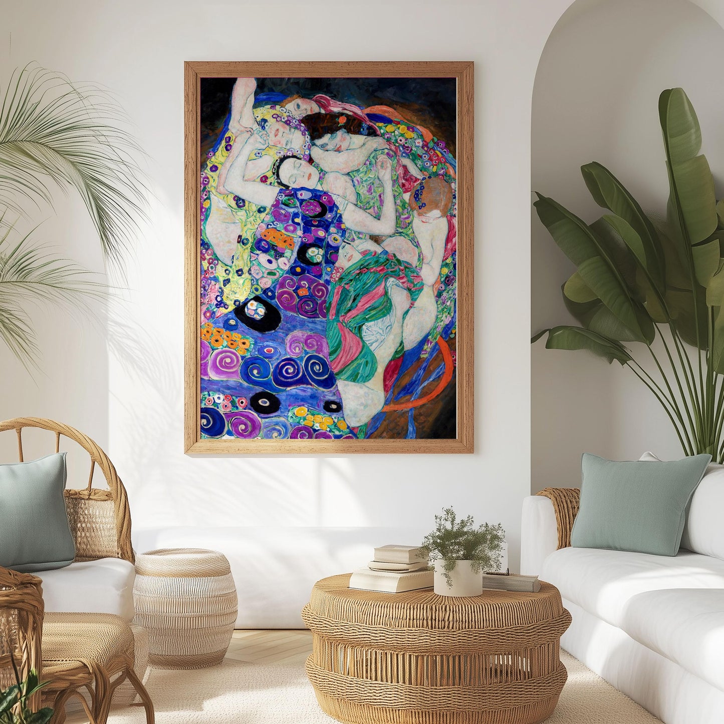 The Virgin - Gustav Klimt poster