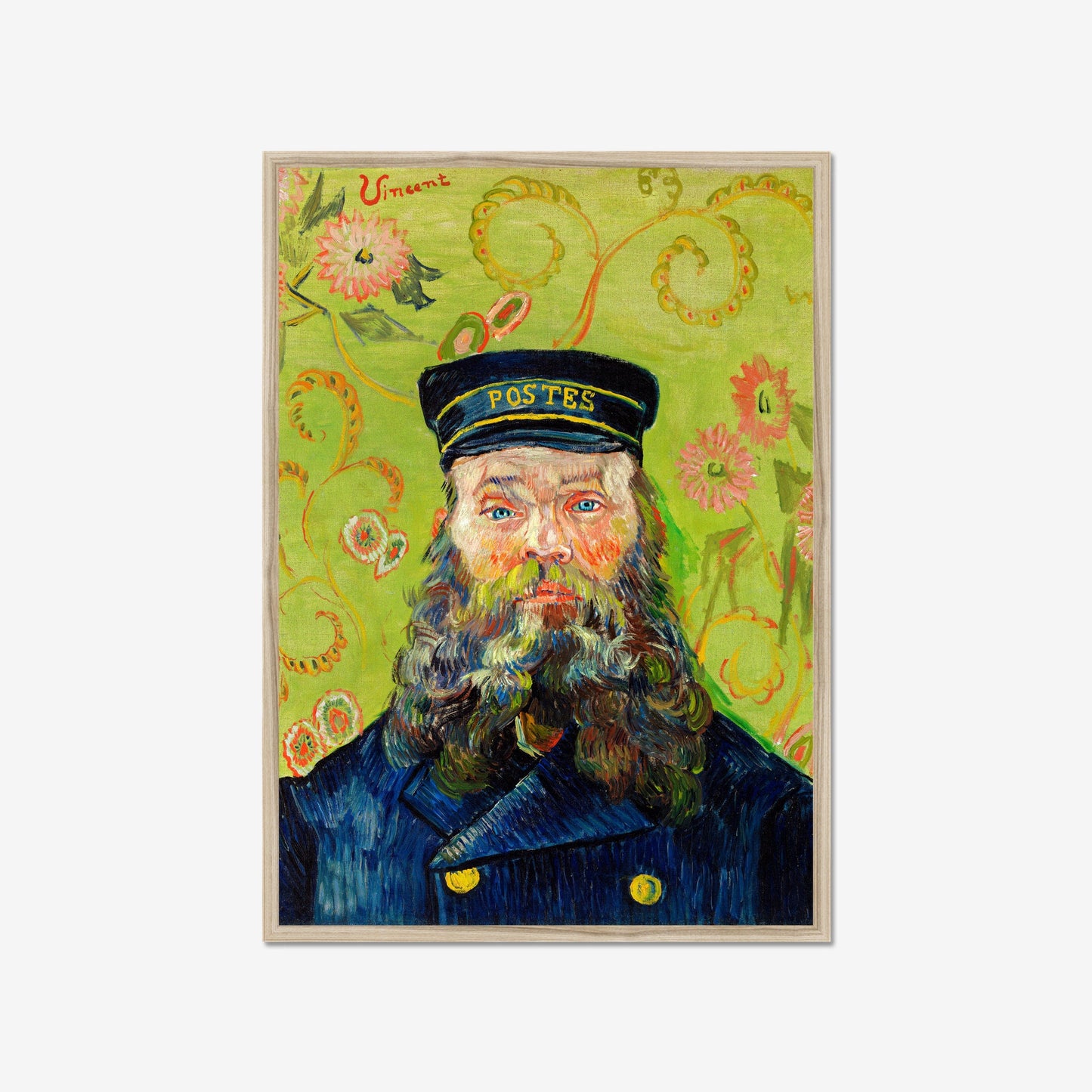 Van Gogh painting, Postman poster