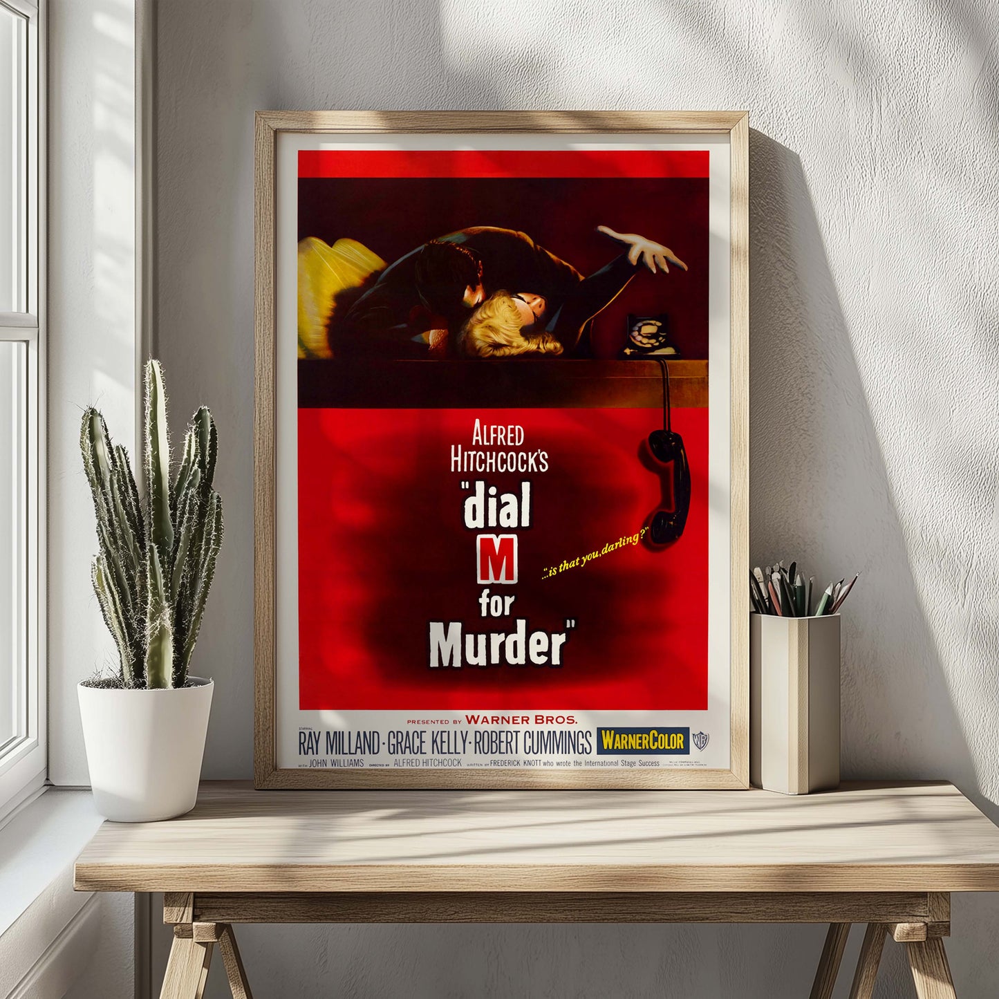 Dial M for Murder – Alfred Hitchcock Filmposter